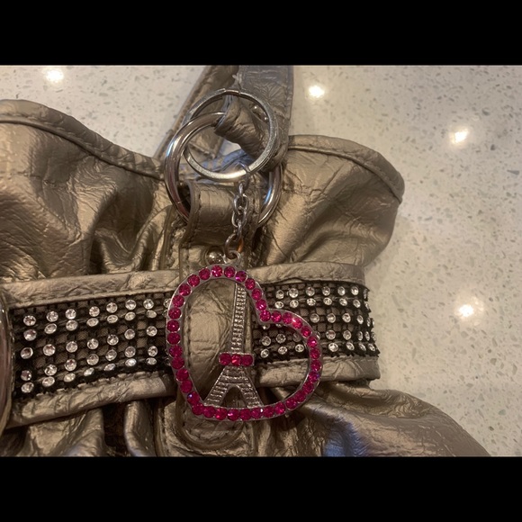 Silver/ grey rhinestone Purse - Picture 7 of 8